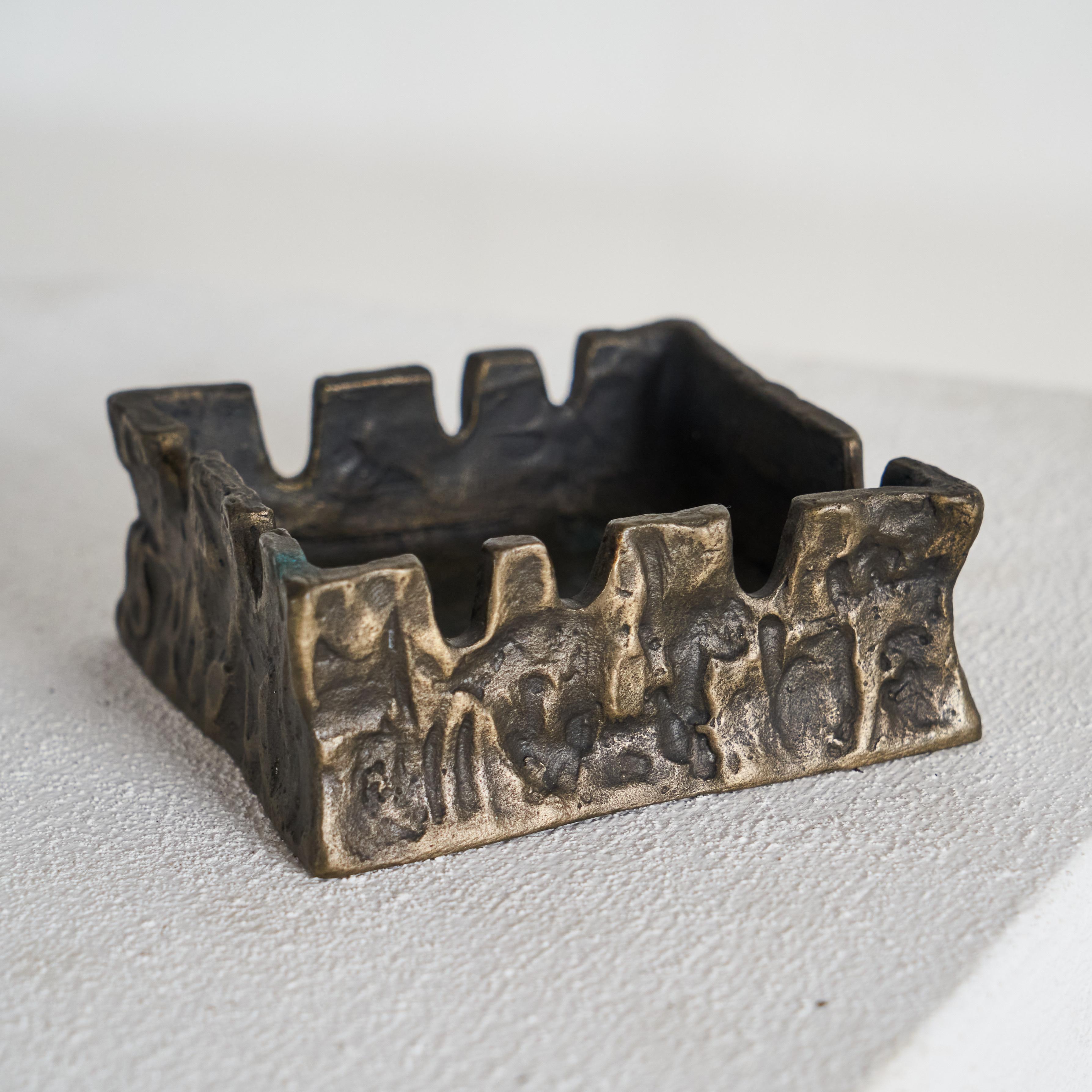Vide Poche aus Bronzeguss, brutalistischer Stil, 1960er Jahre im Zustand „Gut“ im Angebot in Meer, VAN