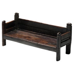 Brutalist Wabi Sabi Bench, France, 19th Century