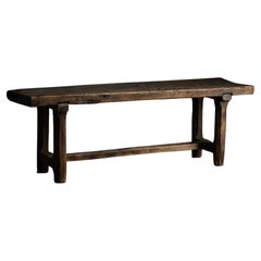 Brutalist Wabi Sabi Farmhouse Table, France, Early 20th Century