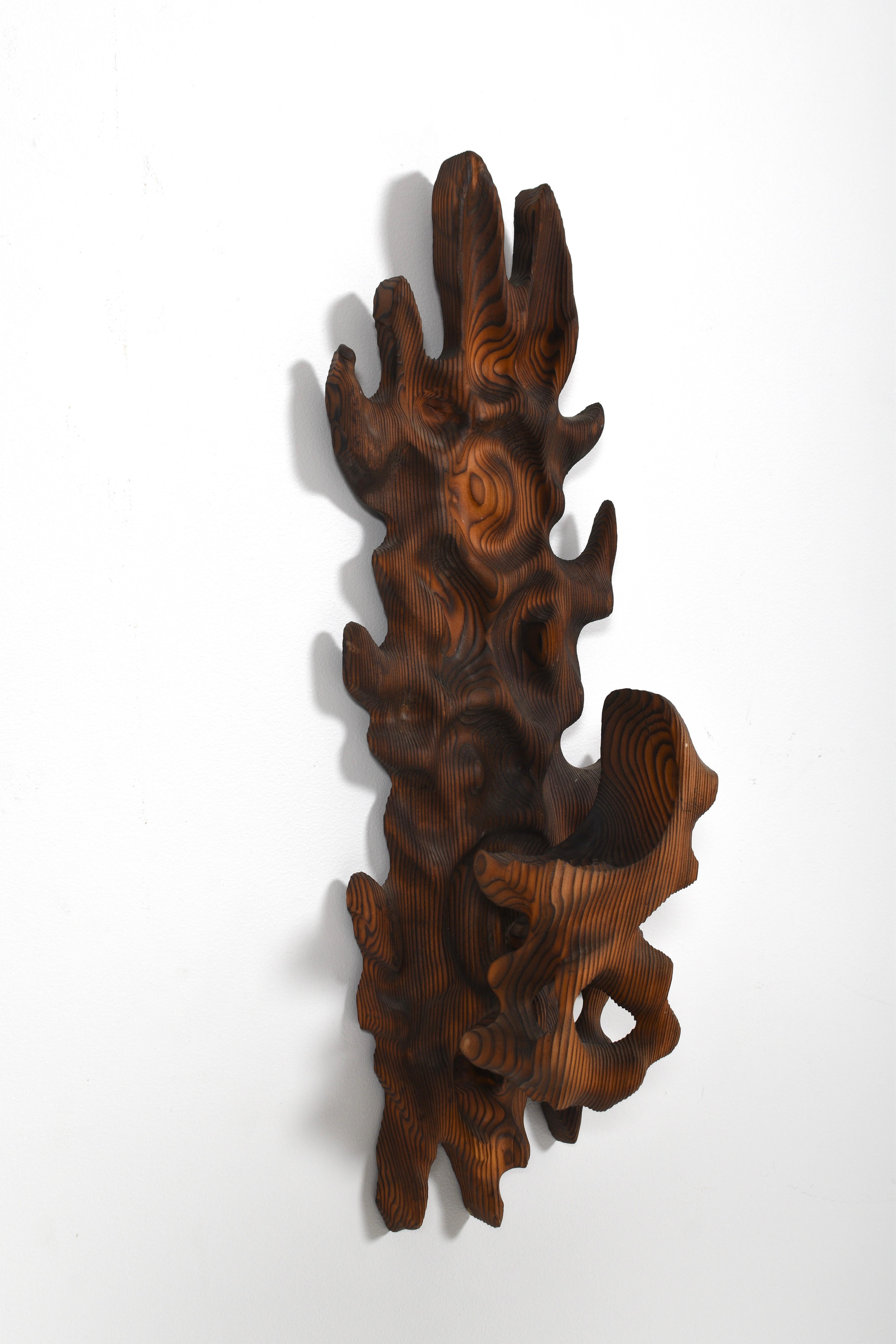 Brutalistischer Wandkerzenständer von Erkki Hovi für Finn Atelier Oy, Finnland, 1970er Jahre im Angebot 4