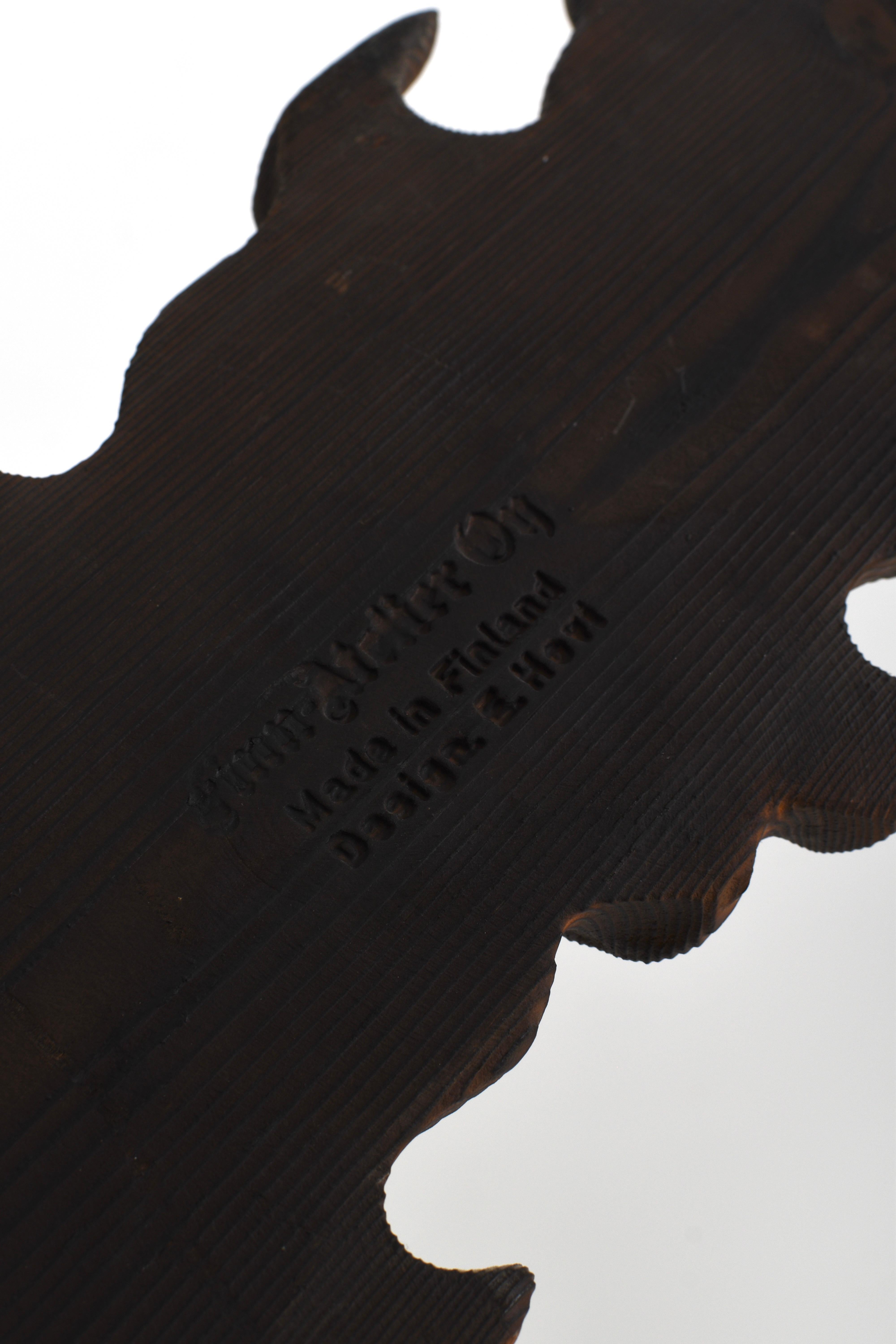 Brutalistischer Wandkerzenständer von Erkki Hovi für Finn Atelier Oy, Finnland, 1970er Jahre im Angebot 7