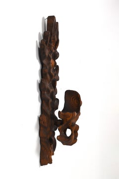 Brutalist Wall Candle Holder by Erkki Hovi for Finn Atelier Oy, Finland, 1970s