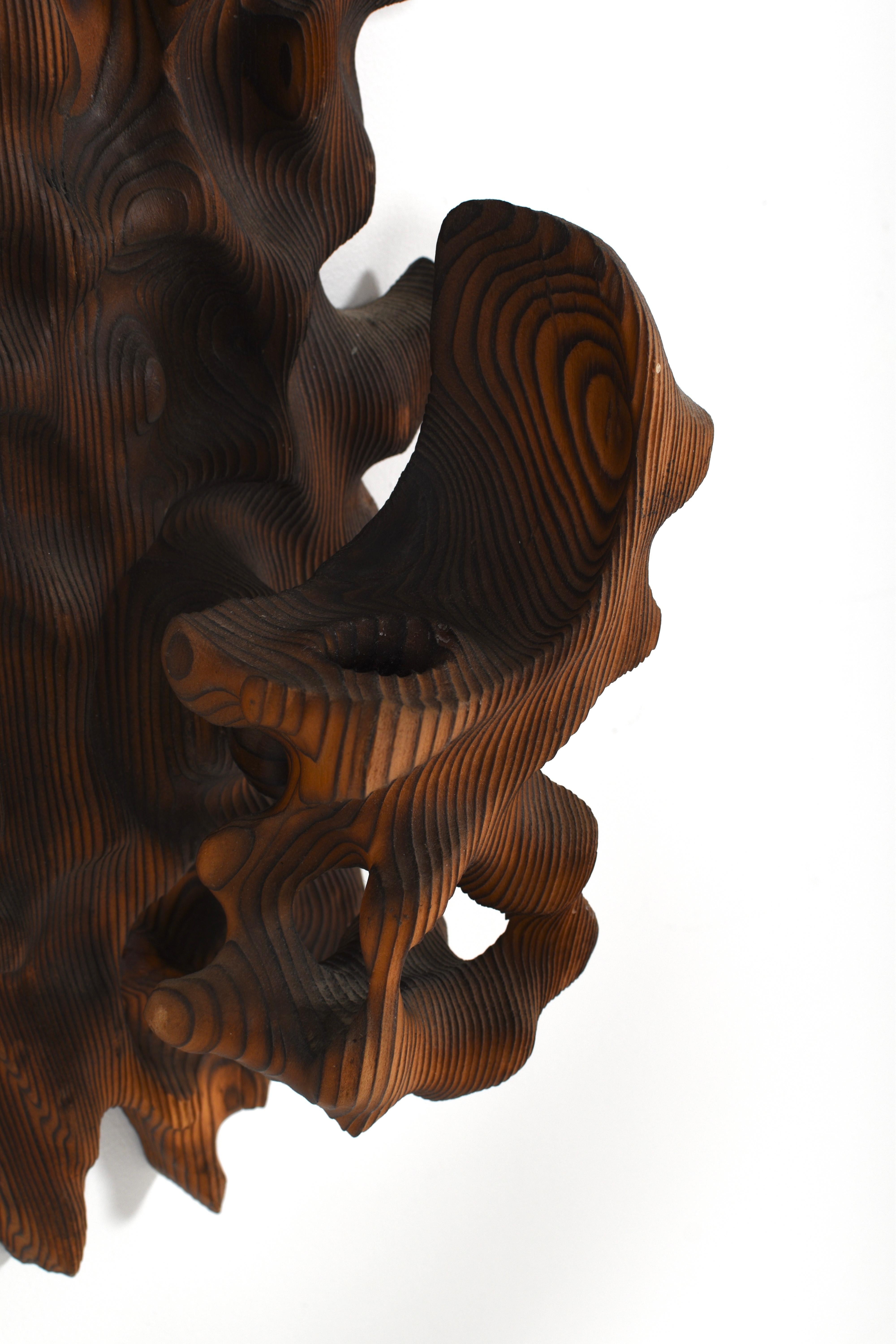 Brutalistischer Wandkerzenständer von Erkki Hovi für Finn Atelier Oy, Finnland, 1970er Jahre im Angebot 2