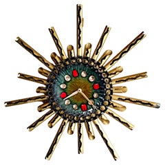 Brutalist Wall Clock By Franco Bastianelli