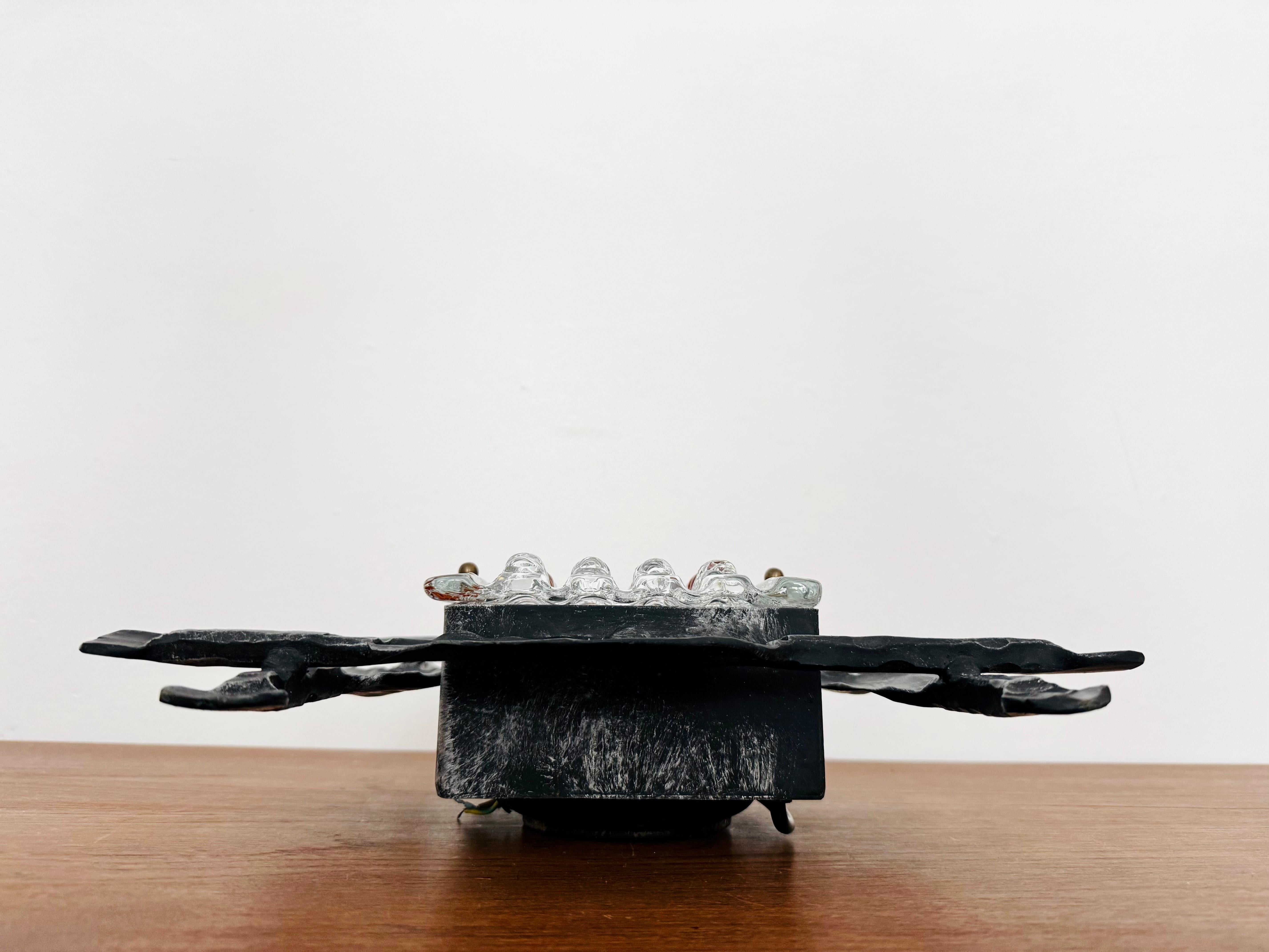 Brutalist Wall Lamp by Tom Ahlström and Hans Ehrich For Sale 5