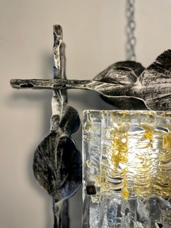 Brutalist Wall Lamp by Tom Ahlström & Hans Ehrlich for A+E Leuchte, 1970s