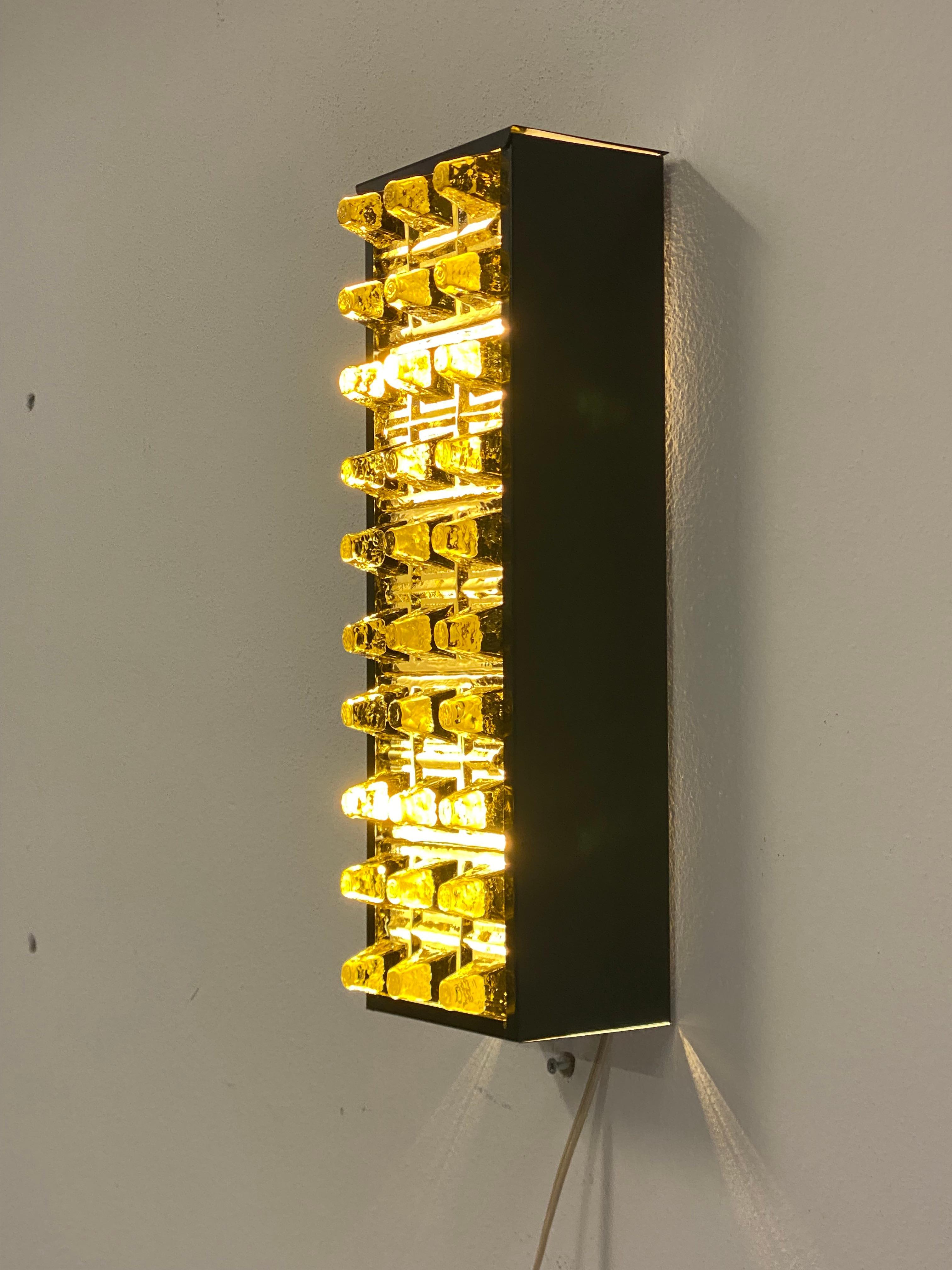 Brutalist Wall Lamp from 1970s For Sale 4