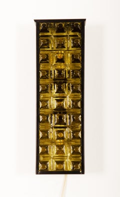 Lampada da parete brutalista degli anni '70