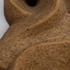 Brutalist Wall Lamp Rough Surface Ceramics, 1960s