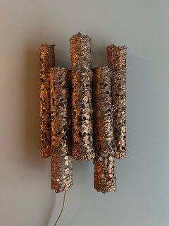 Brutalist Wall Light Metal Aimo Tukiainen Oy Moonlight Ltd. Finland