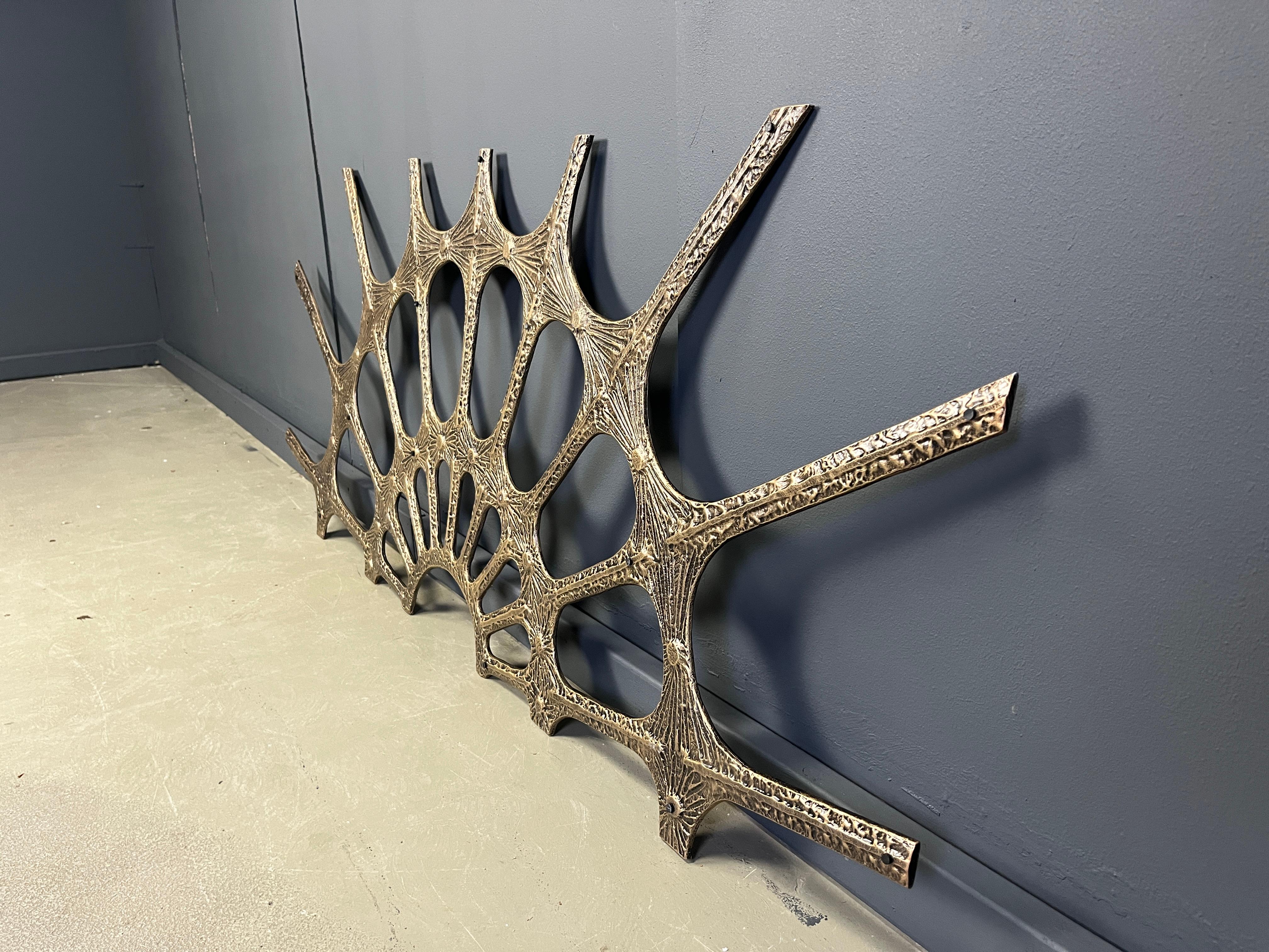 Brutalistische Wandskulptur, 1970er Jahre im Zustand „Gut“ im Angebot in Leuven, Vlaams Gewest