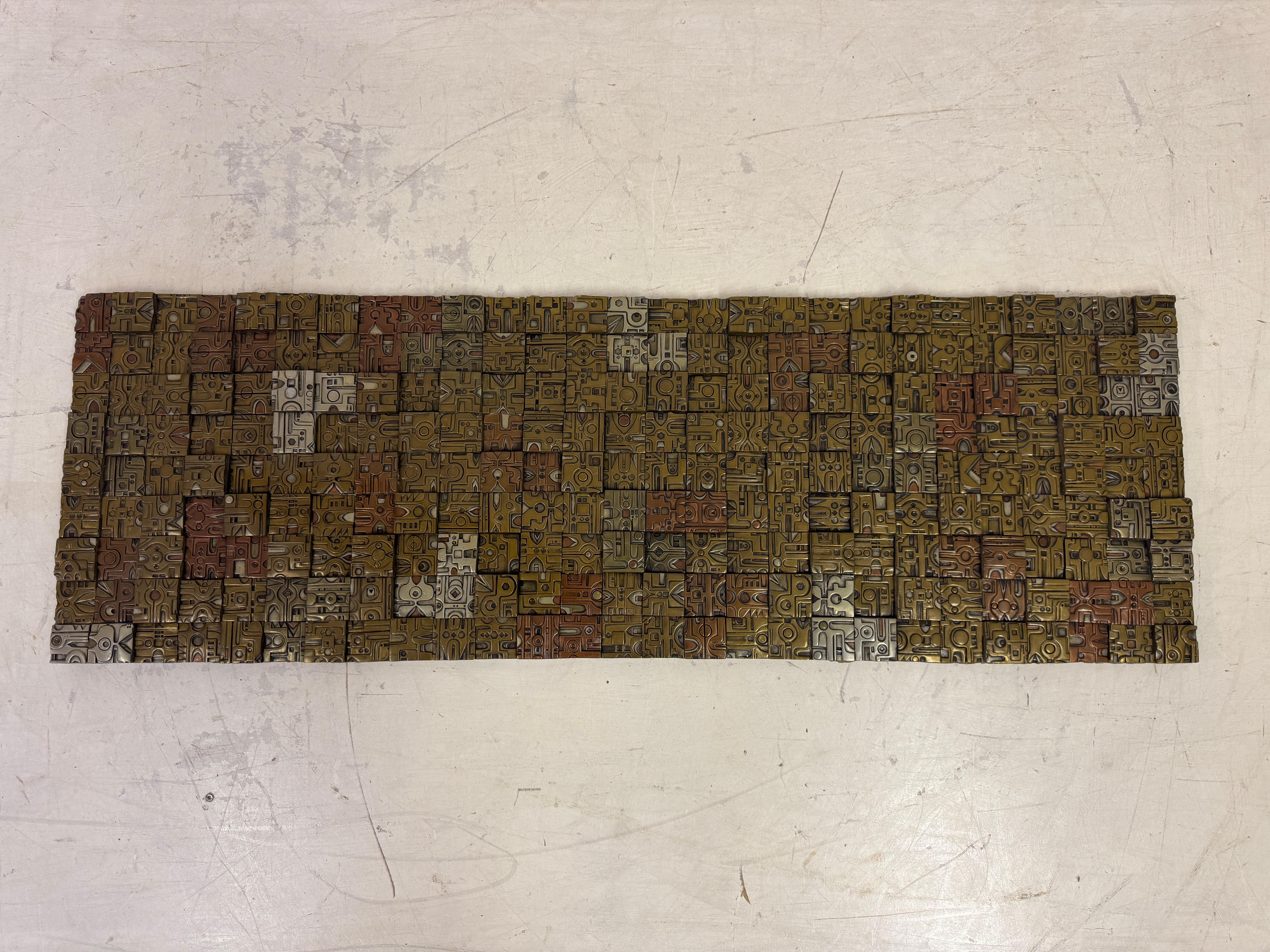 Brutalist Wall Sculpture by Giovanni Schoeman For Sale 6