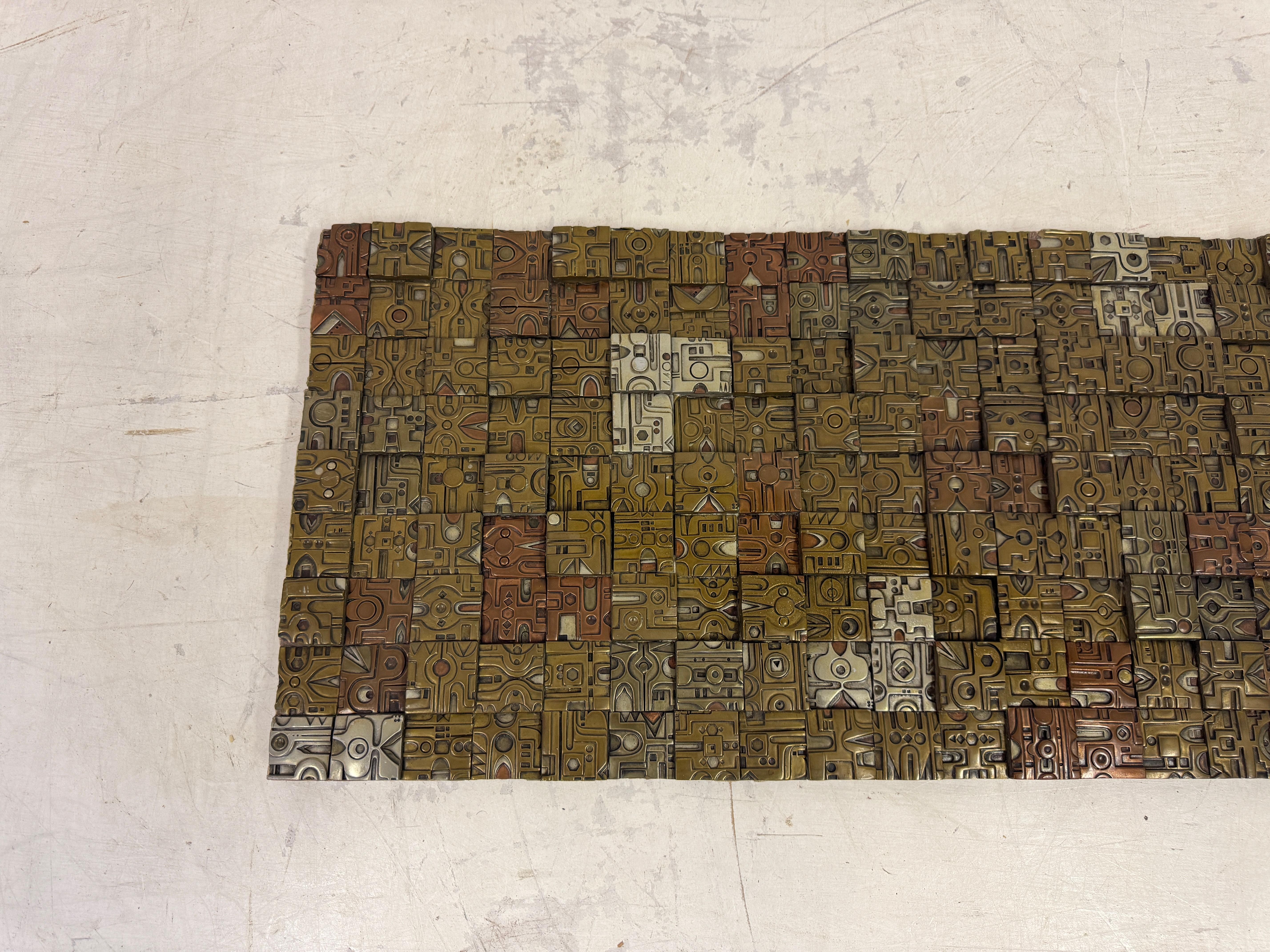 Brutalist Wall Sculpture by Giovanni Schoeman For Sale 8