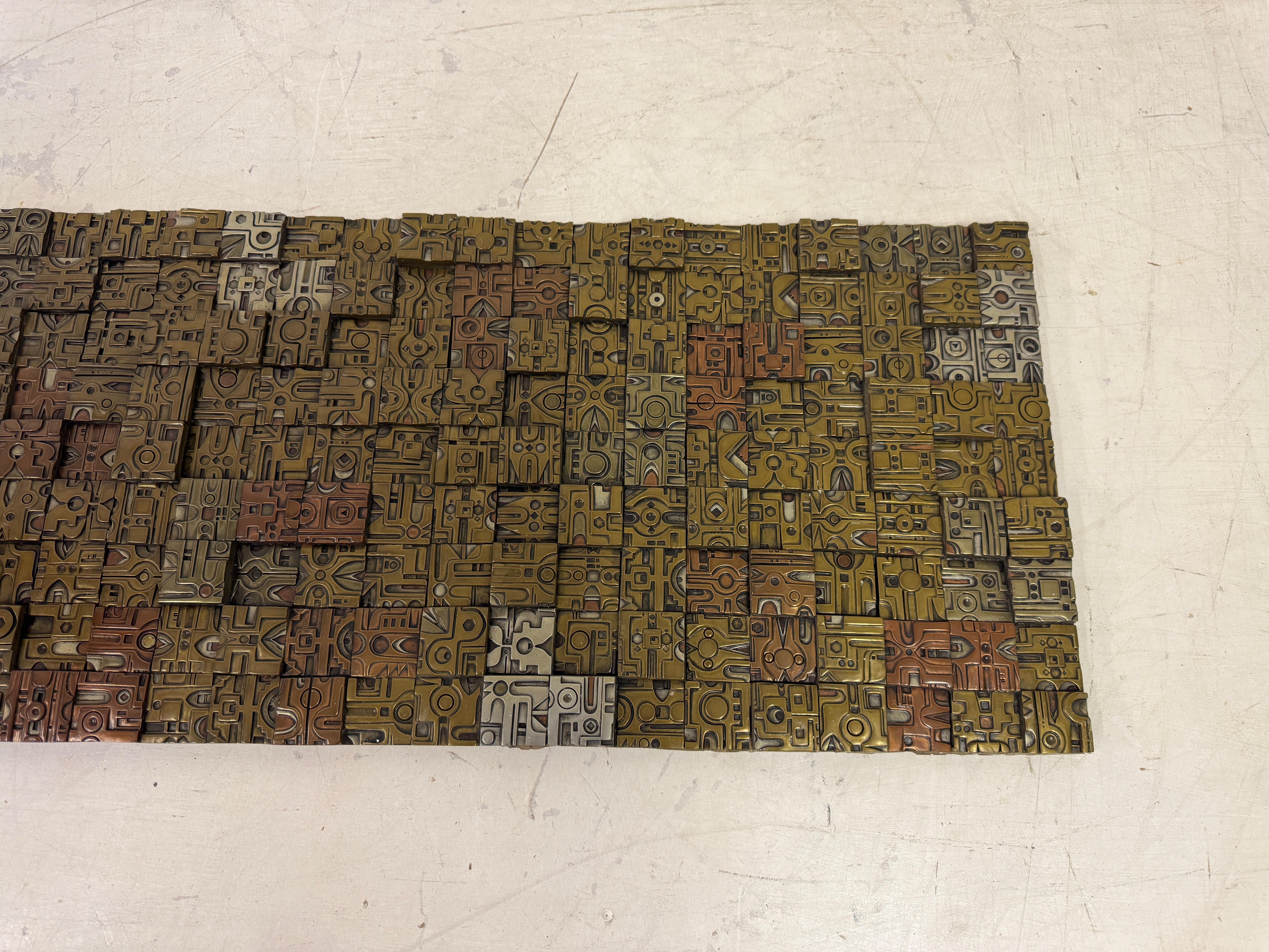 Brutalist Wall Sculpture by Giovanni Schoeman For Sale 9