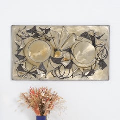 Brutalist Wall Sculpture by Henrik Horst, Denmark