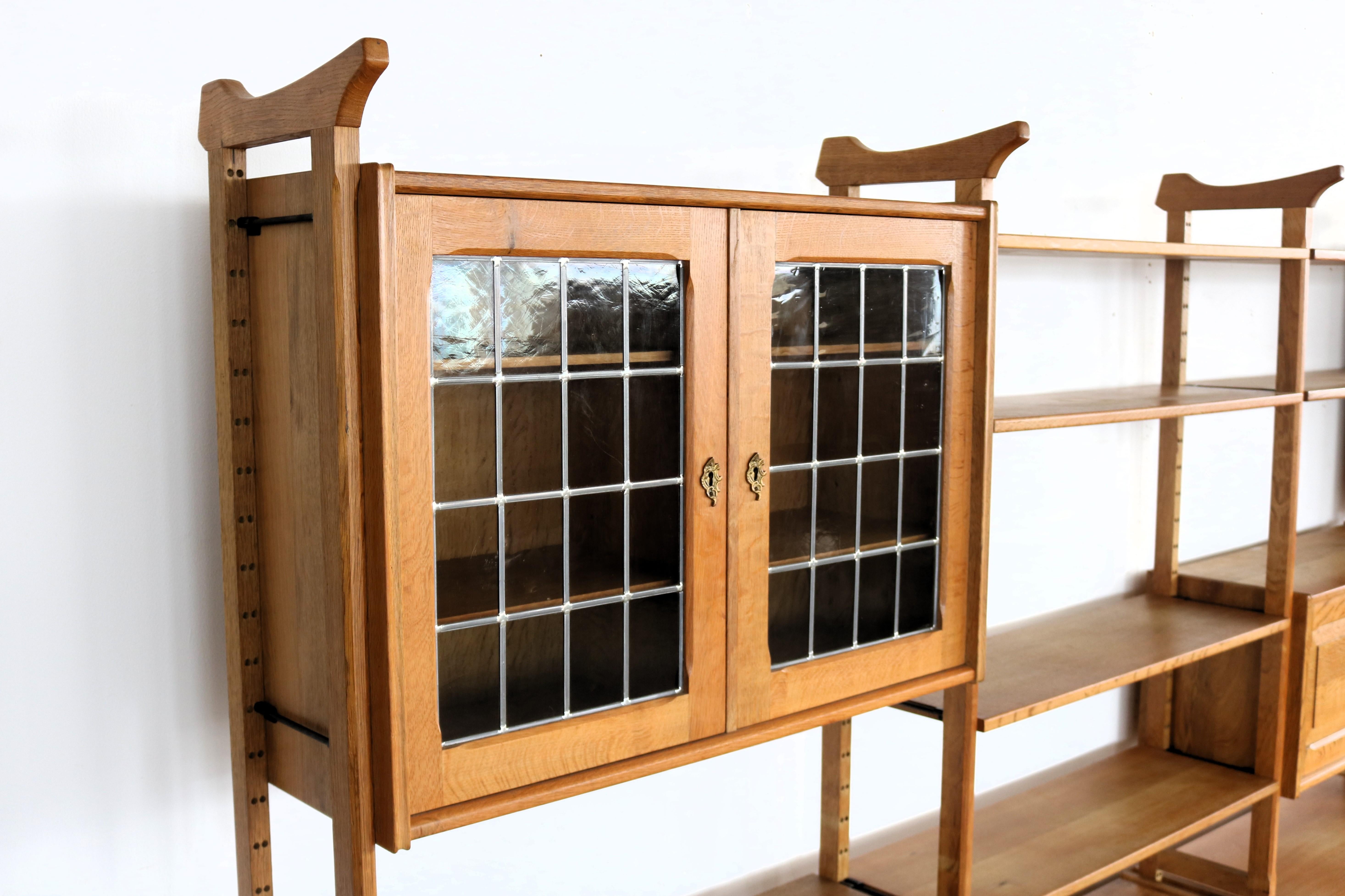 Brutalist wall unit  wall system  1960s  Danish For Sale 1