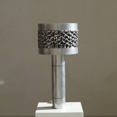 Brutalistische Tischlampe aus geschweißtem Aluminium von Willy Luyckx für Aluclair, 1960er Jahre