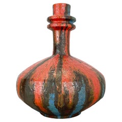 Vaso brutalista WGP 34cm Fat Lava Multi-Color "URANUS" di Ruscha, Germania, anni '70