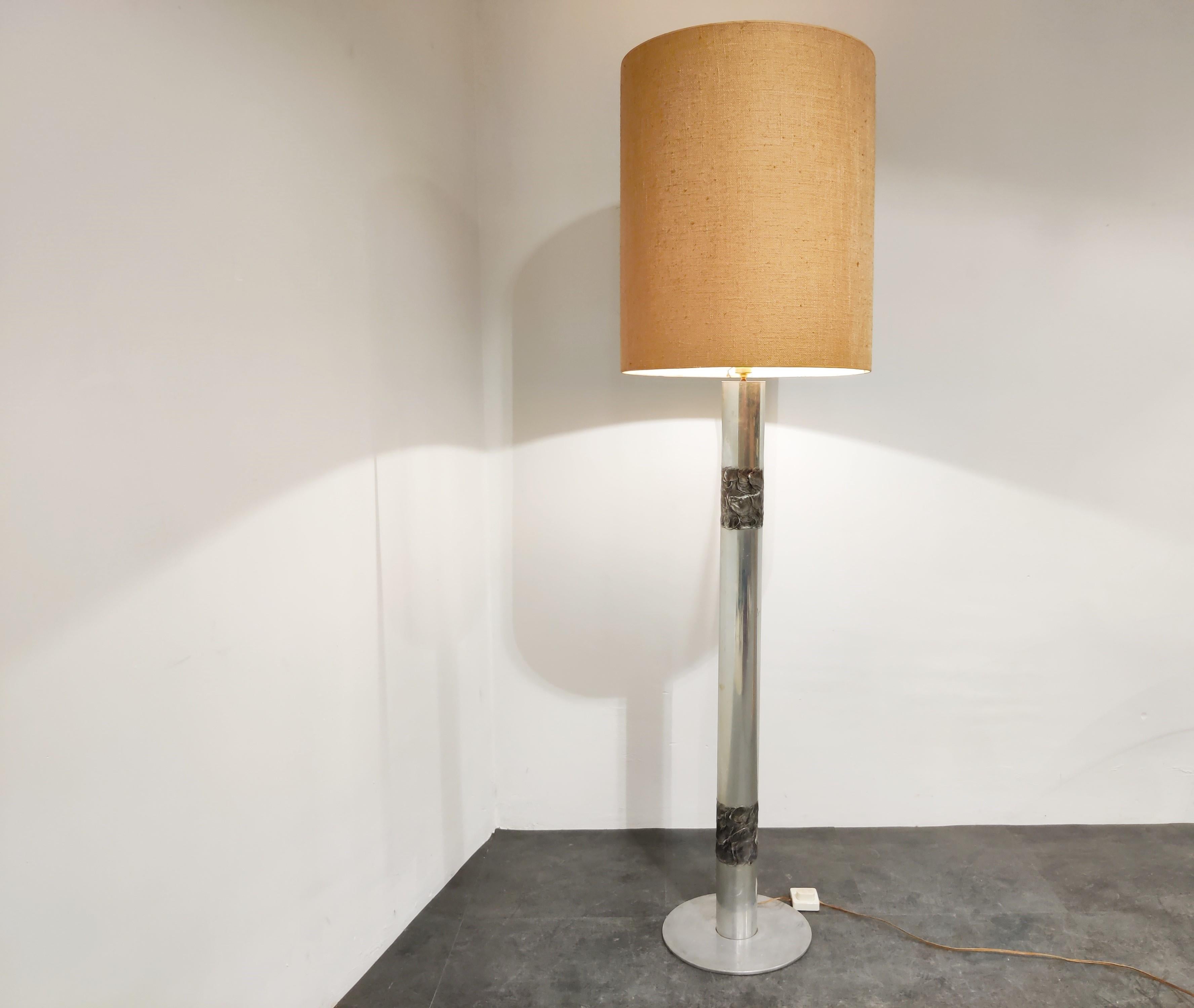 Brutalist Willy Luyckx Floor Lamp, 1970s In Good Condition In HEVERLEE, BE