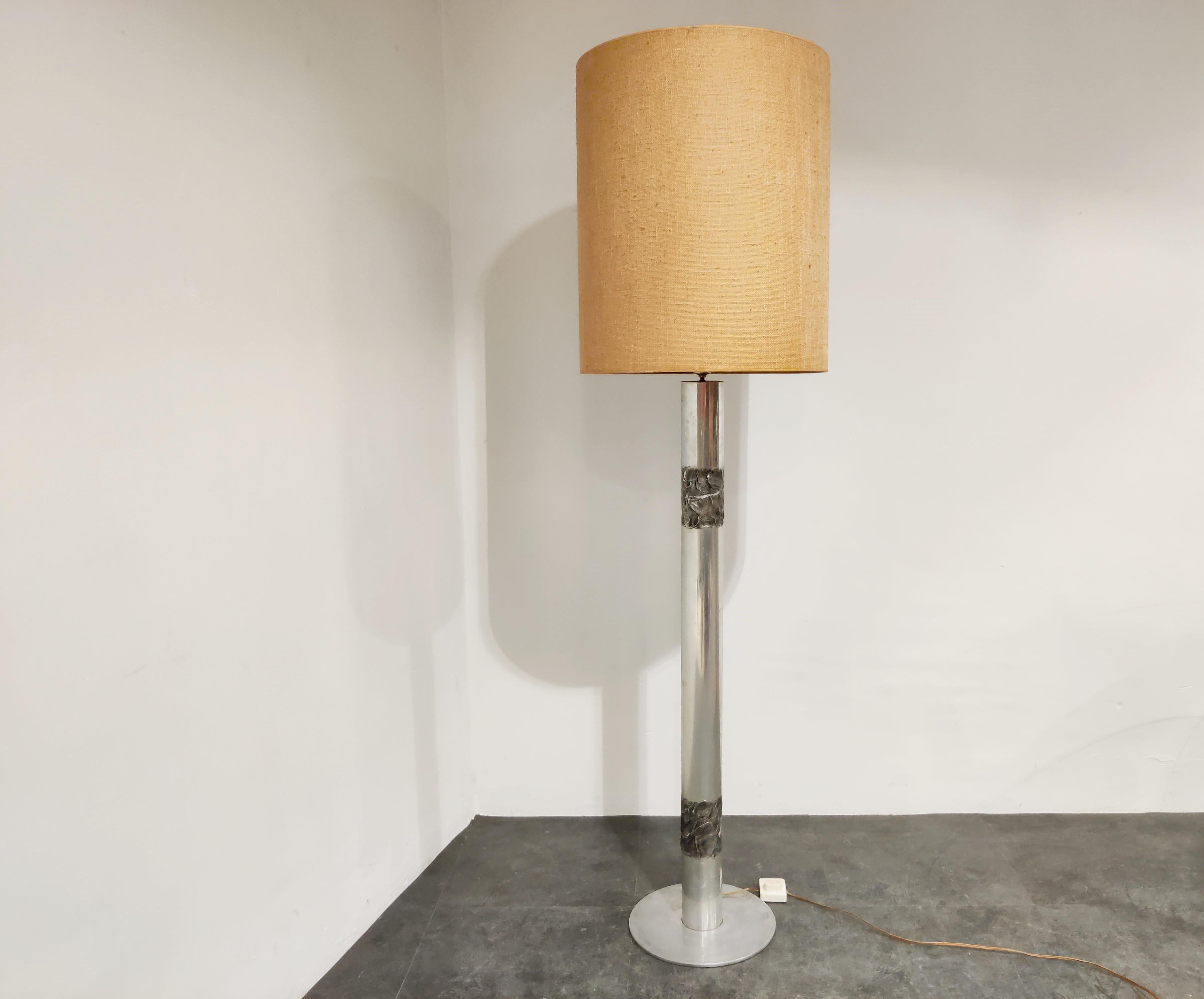 Brutalist Willy Luyckx Floor Lamp, 1970s 3