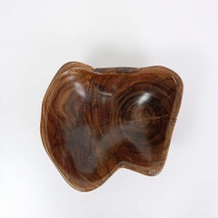 Brutalist Wood bowl in the spirit of Alexandre Noll - 1960s