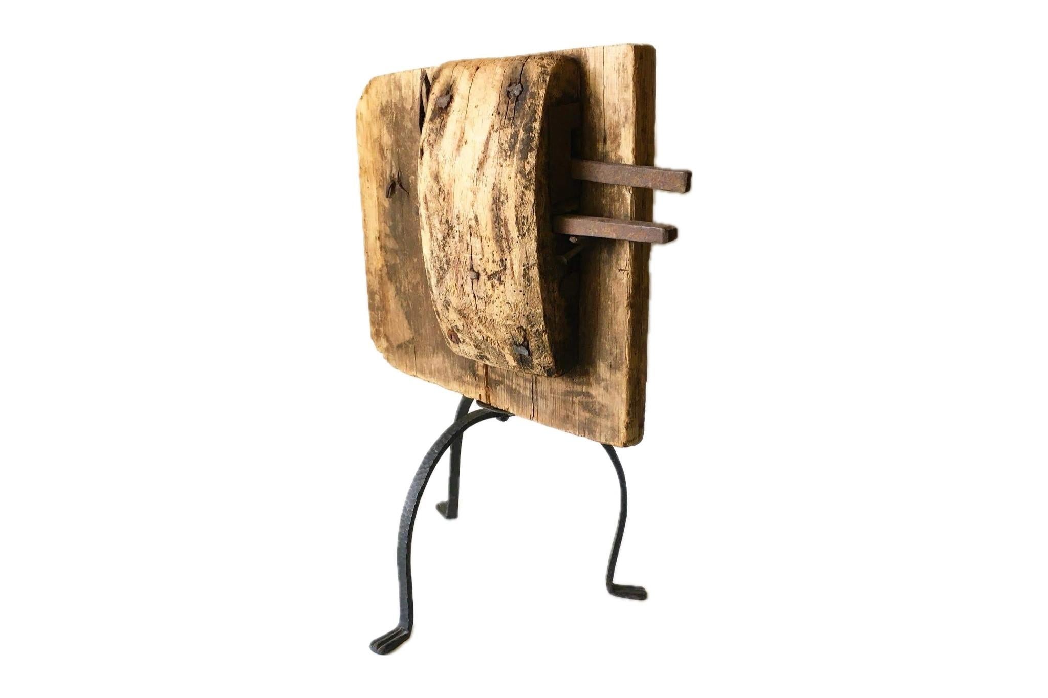 Other Brutalist Woodbox Door Lock Sculpture, Finland  For Sale