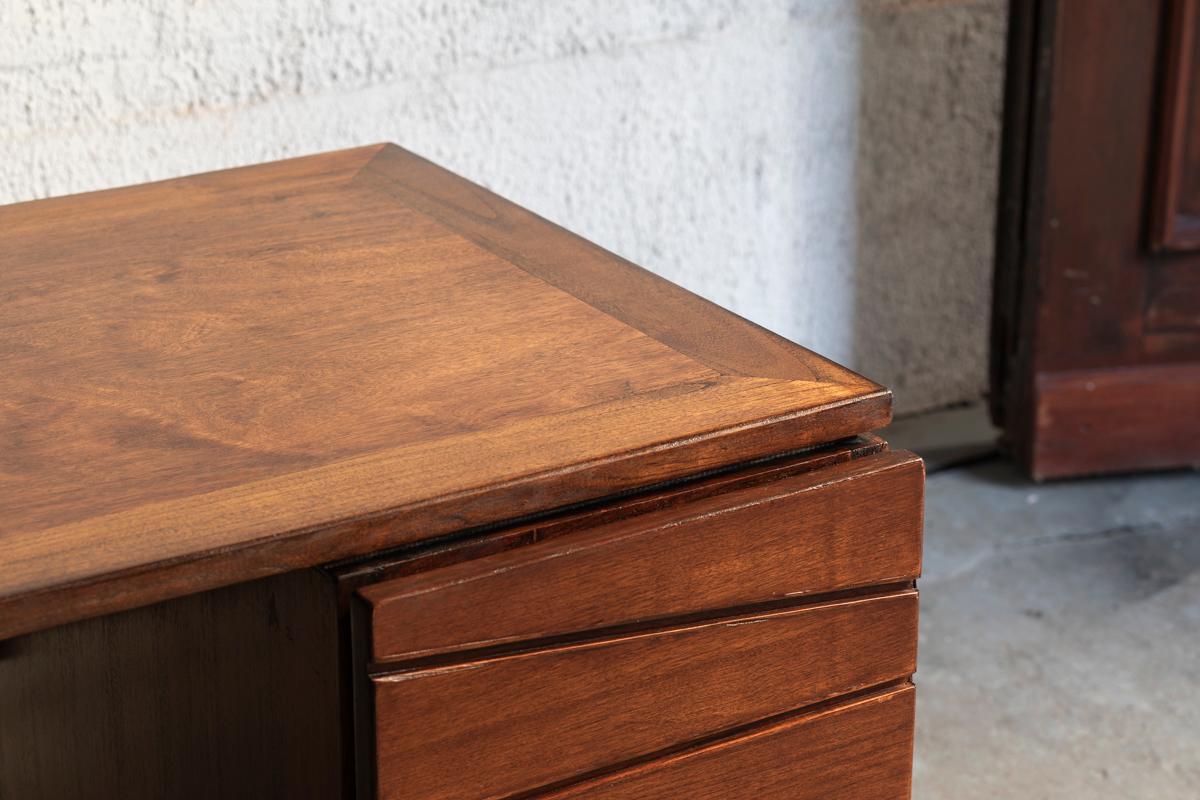 Brutalist writing desk, 1980s 5