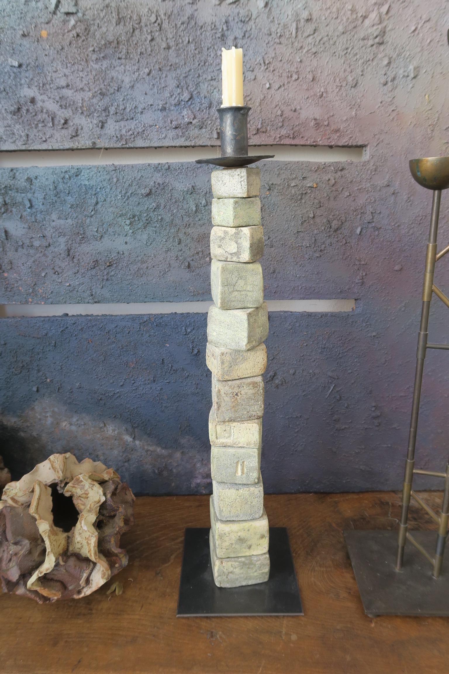 candelabro brutalista de artista desconocido Brutalista en venta