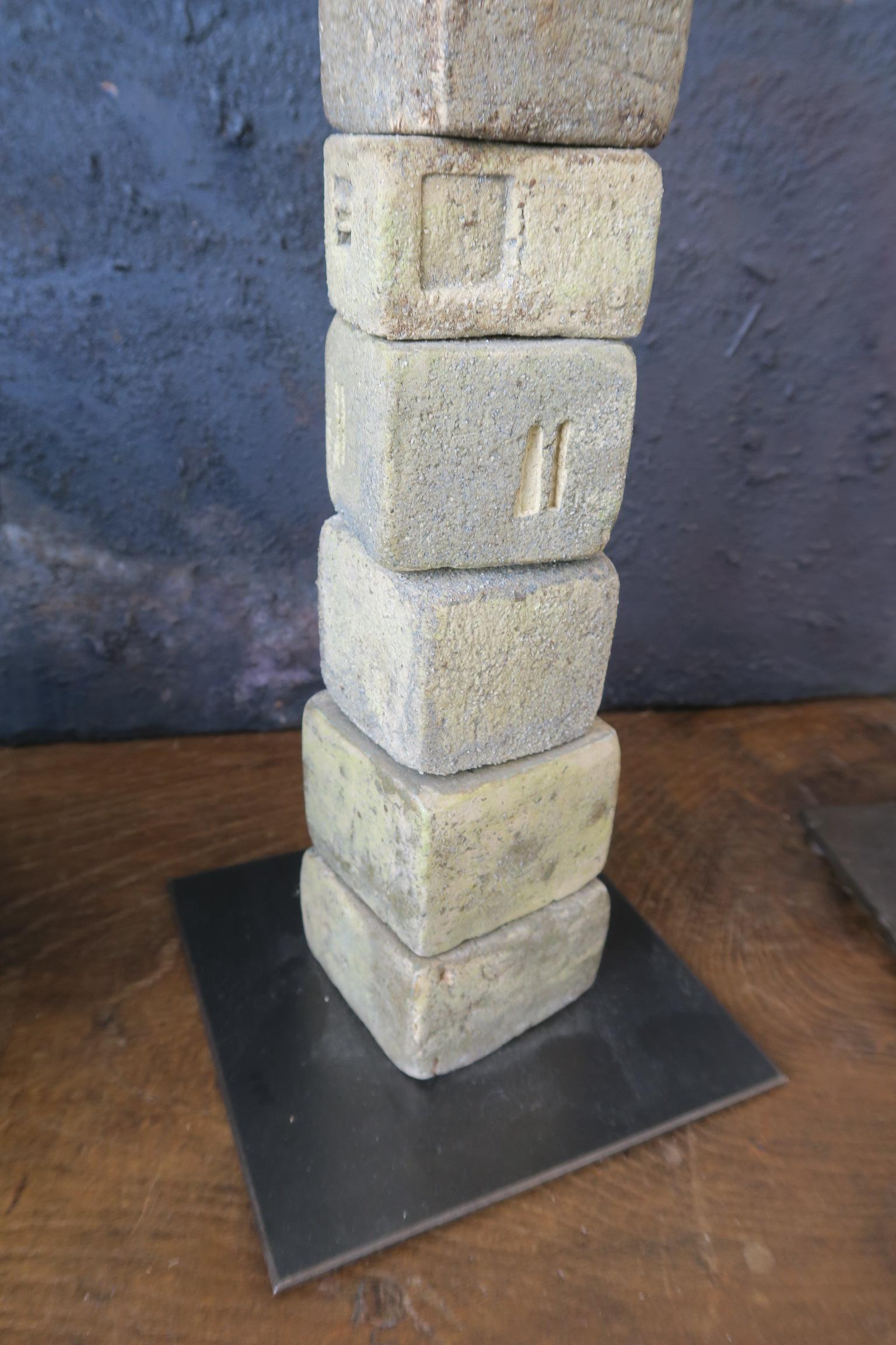 candelabro brutalista de artista desconocido Alemán en venta
