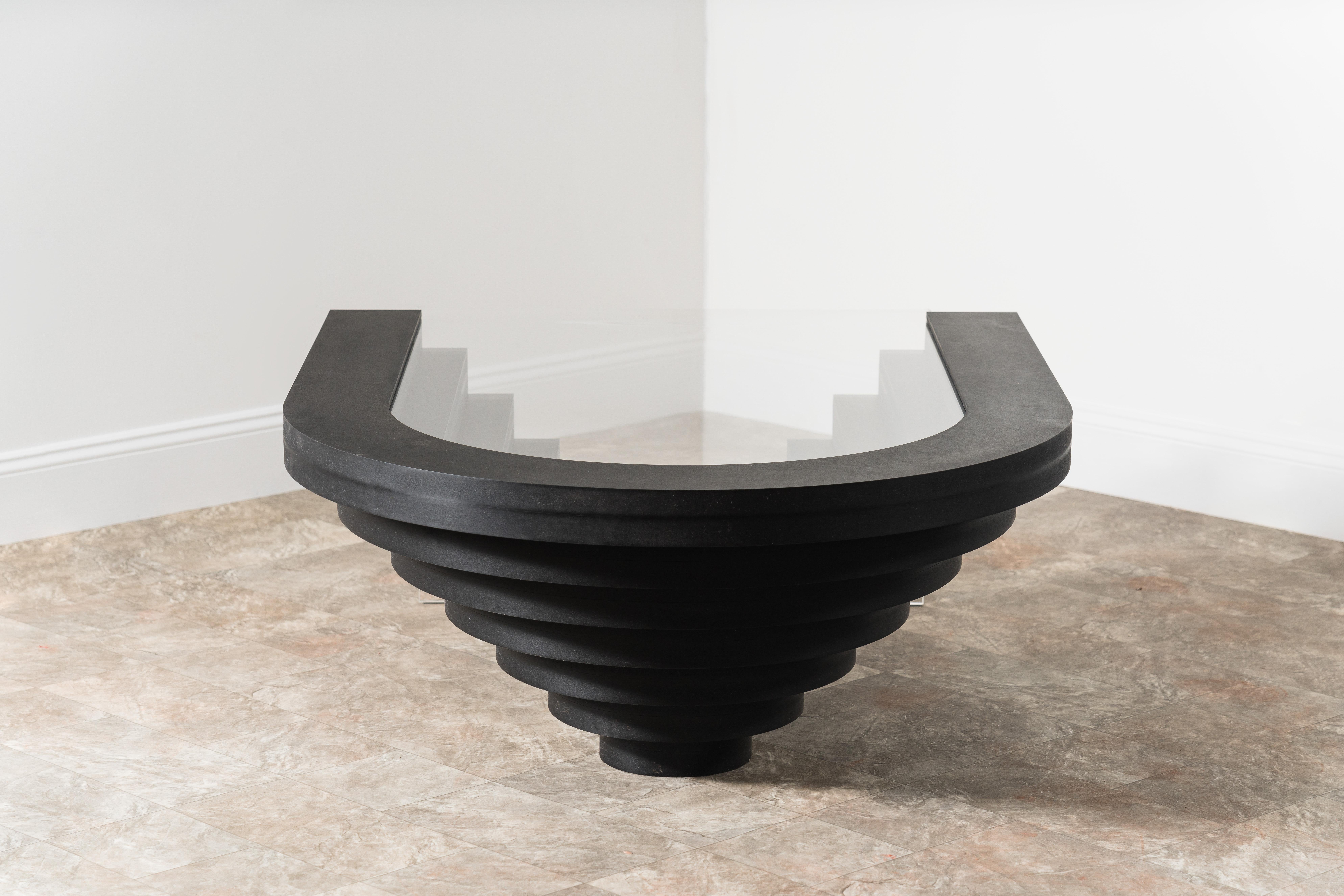 American Brutiful Geometric Coffee Table by Birnam Wood Studio