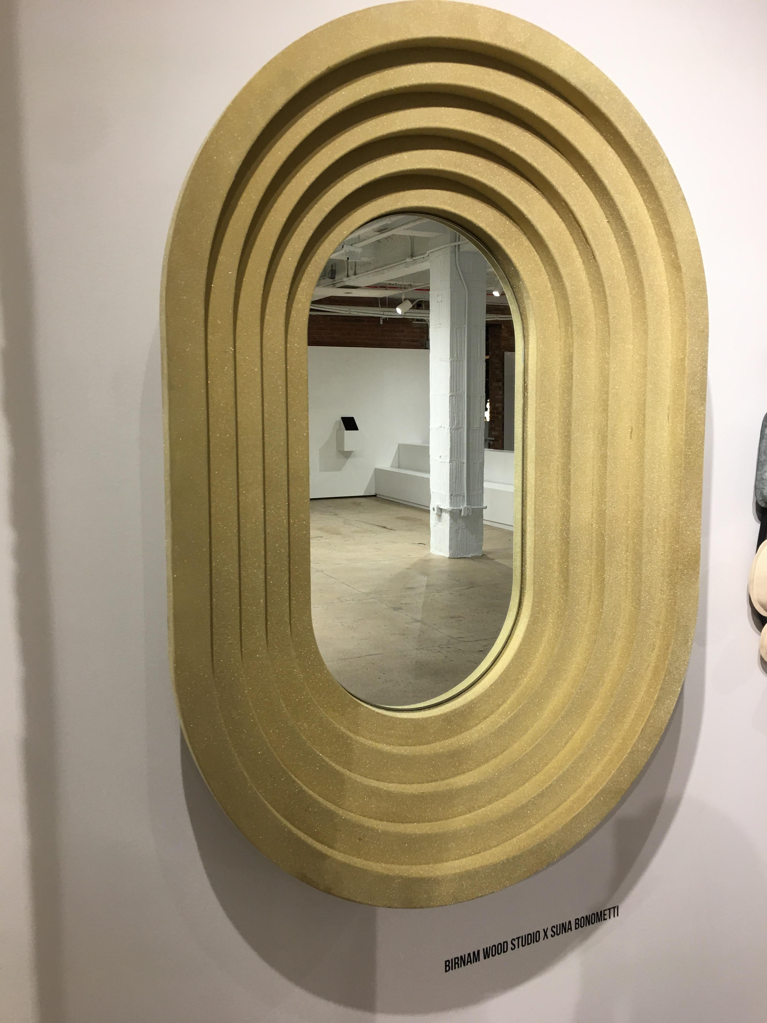 Brutiful Mirror by Birnam Wood and Suna Bonometti  In New Condition For Sale In Los Angeles, CA