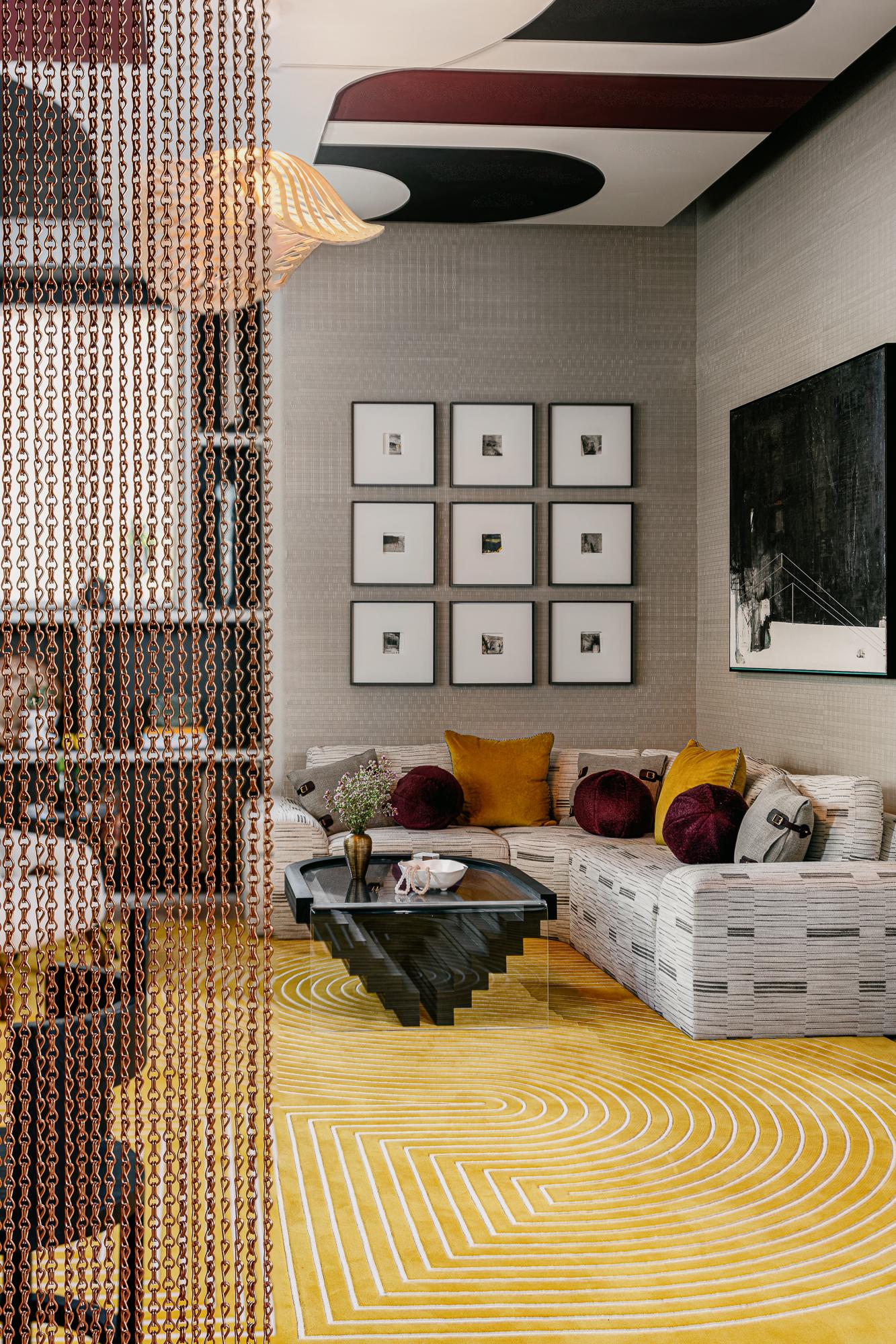 Hand-Crafted Brutiful U&I Coffee Table, Geometric Coffee Table by Birnam Wood Studio