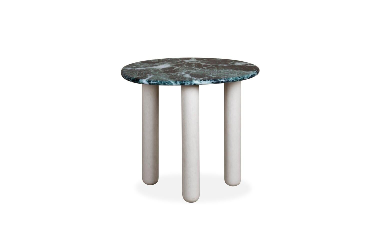 Portuguese ‘Bruton’ Contemporary Marble Side Table For Sale