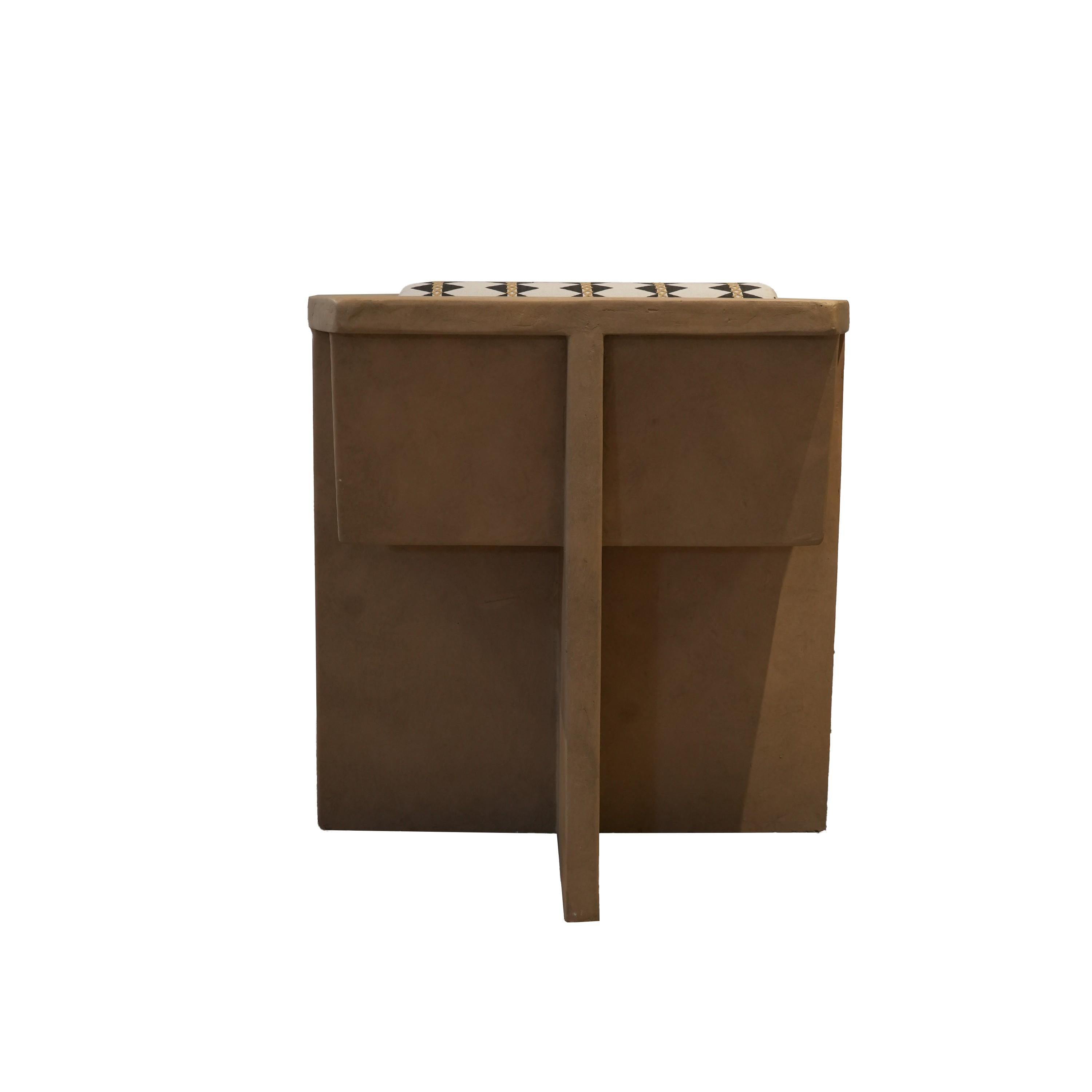 Brutalist Brutus Dining Chair- Sand by 101 Copenhagen For Sale