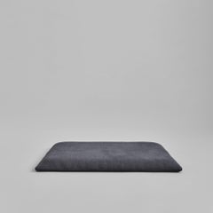 Brutus Lounge Cushion - Charcoal - Linen.