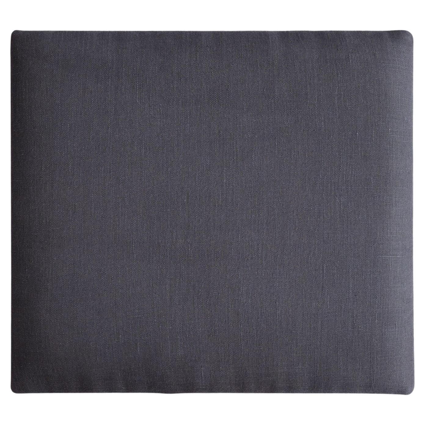 Cuscino da salotto Brutus - Antracite - Lino.