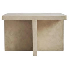 Brutus Model Coffee Table, Design of a Modern Sculpture in Fiber Concrete.