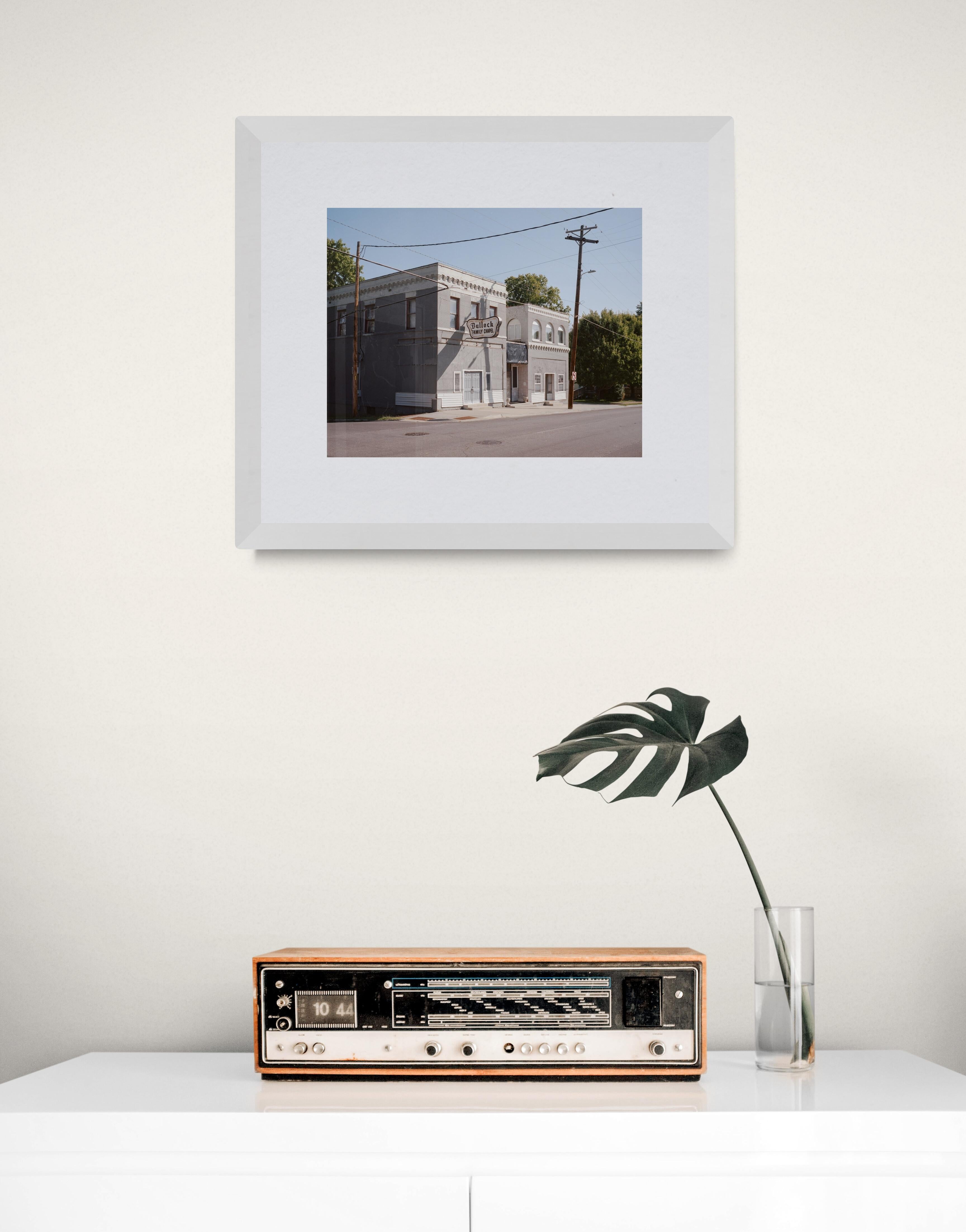Bryan Atkinson
Bullock Family Chapel
Archival Pigment Print
Year: 2024
Visible Size: 7.5 x 9.5 inches
Framed: 13 x 17 inches
Signed: On Label
COA provided

*White frame with standard plex

Bryan Atkinson (b. 1979) is a photographer and native of