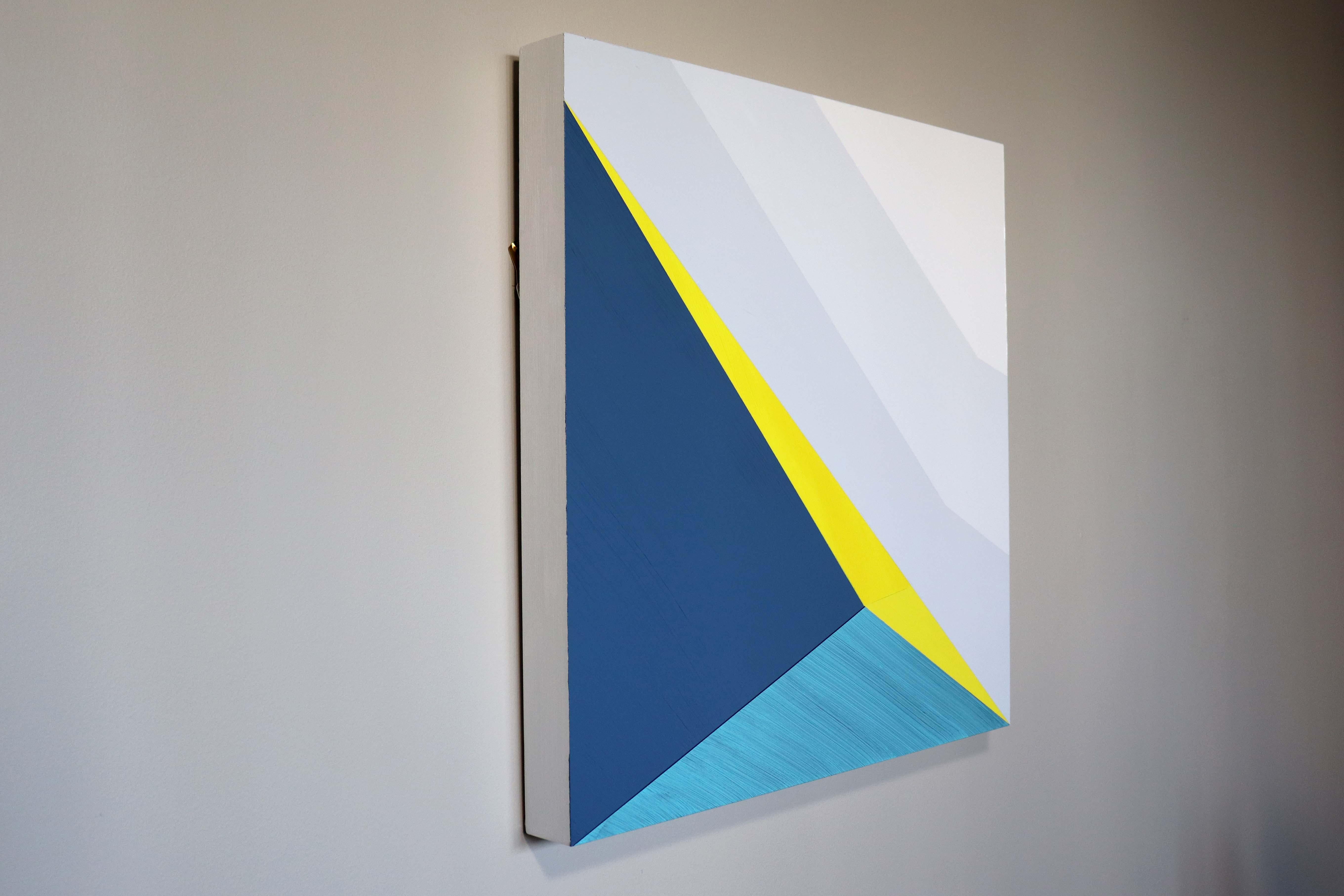 'Arrangement Impulsion 1, ' by Bryan Boone, Acrylic on Panel Painting For Sale 6