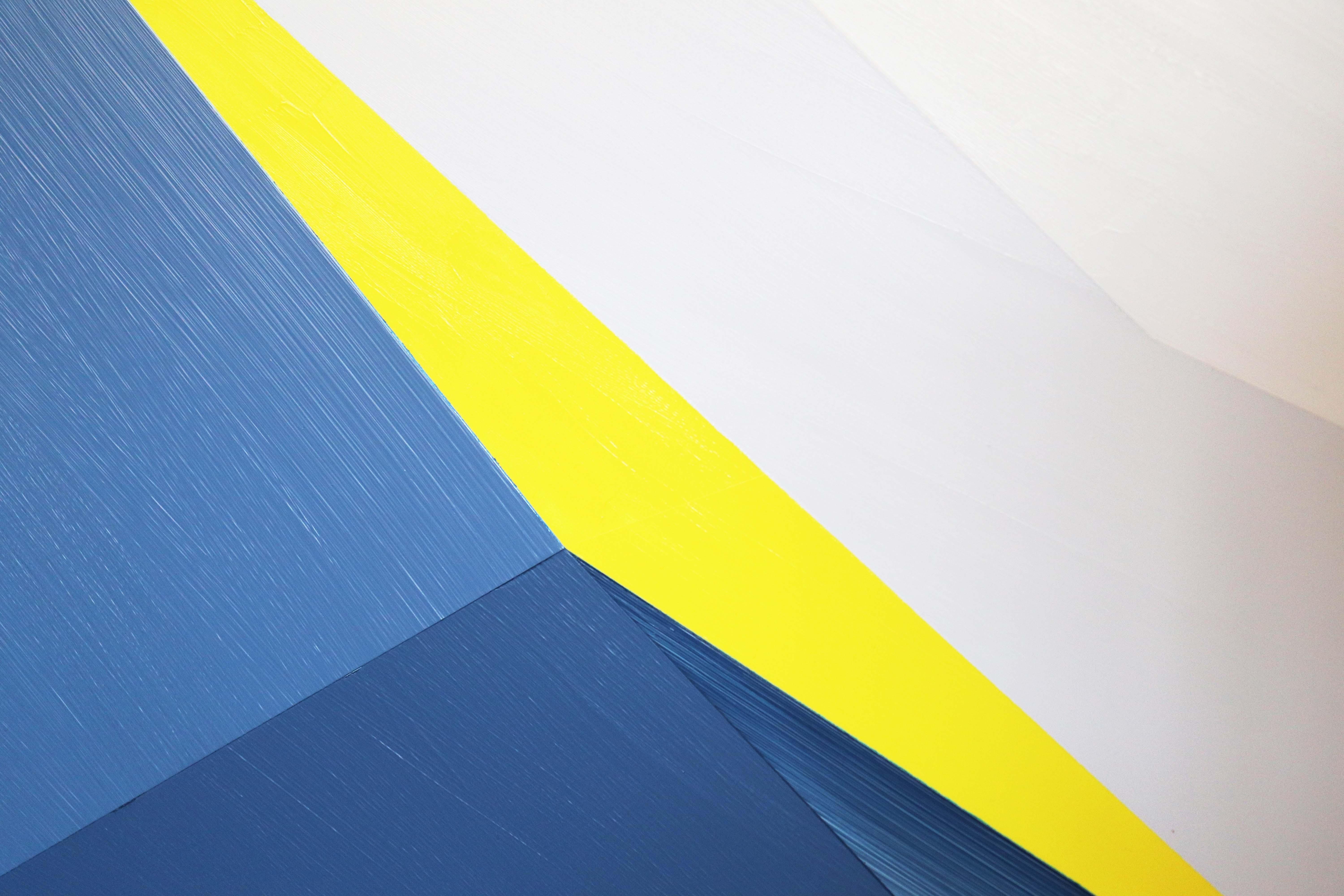 „Arrangement Impulsion 2“, von Bryan Boone, Acryl auf Tafelgemälde im Angebot 4