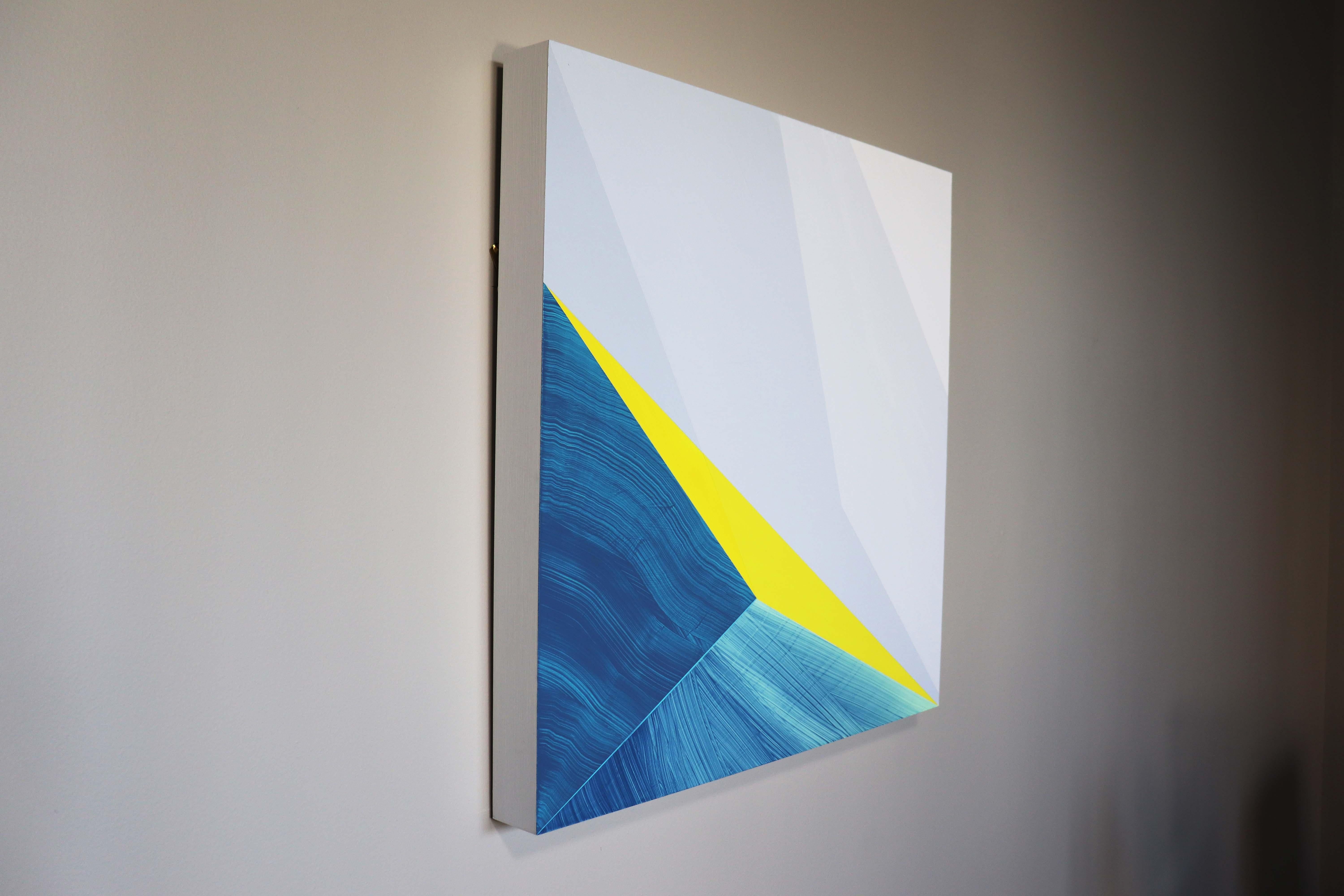 'Arrangement Impulsion 3, ' by Bryan Boone, Acrylic on Panel Painting For Sale 1