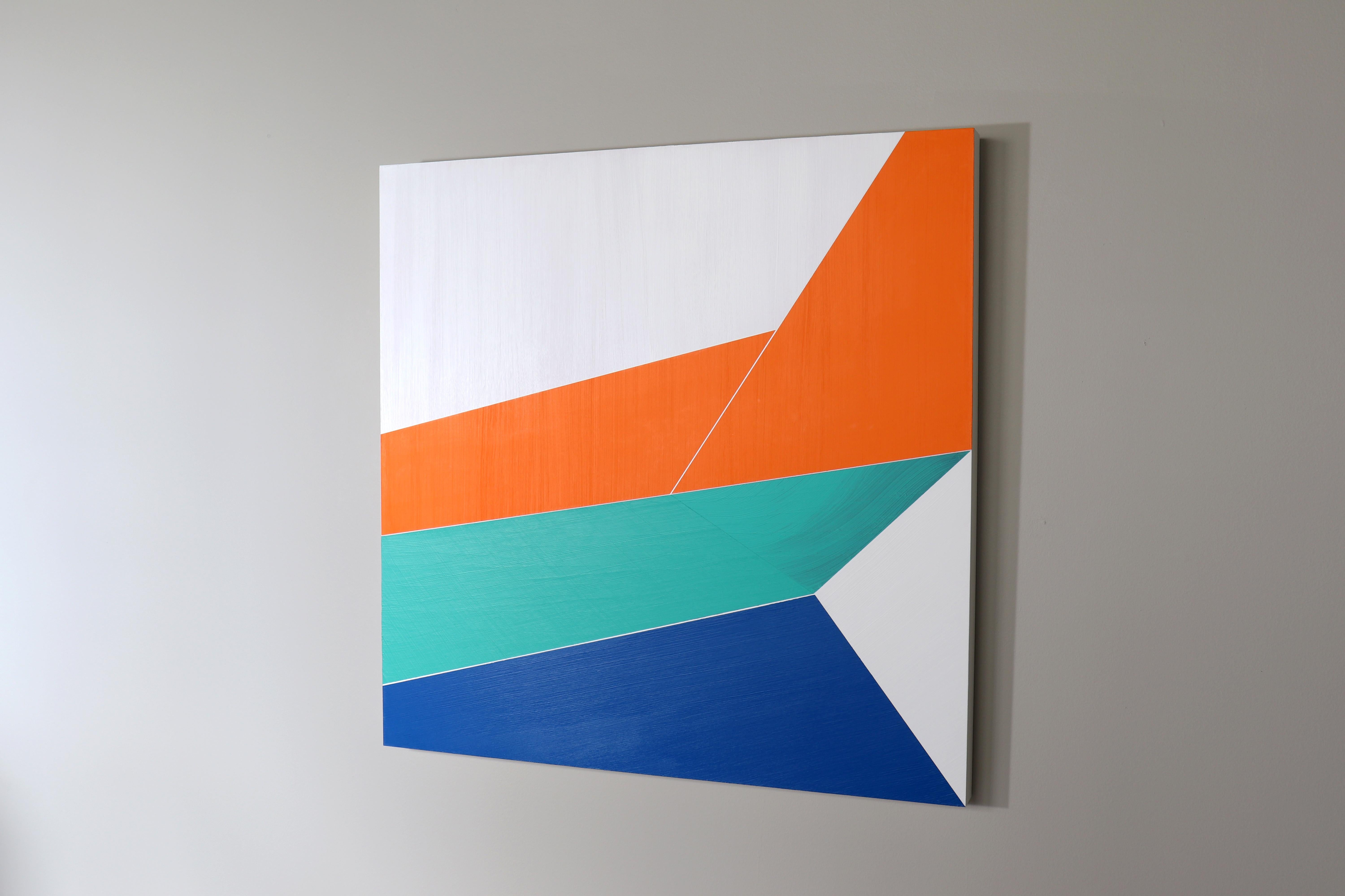 'Decision Drift 1.0' by Bryan Boone, Acrylic on Panel Painting For Sale 4