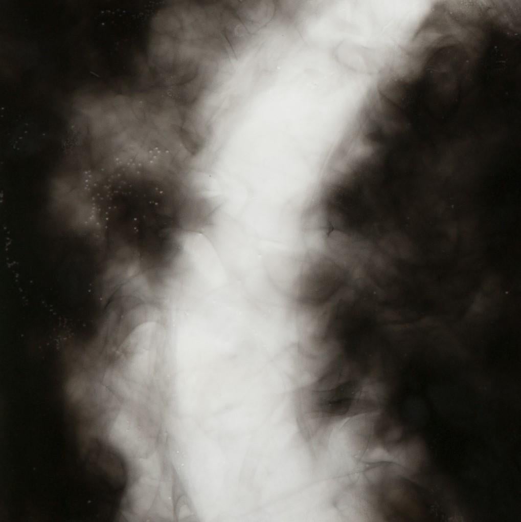 smoke from open flame accumulated in encaustic beeswax on panel

Bryan David Griffith's work explores the idea that dualities—light and darkness, life and death, object and emptiness, forest and fire—aren’t opposed forces, but rather part of the