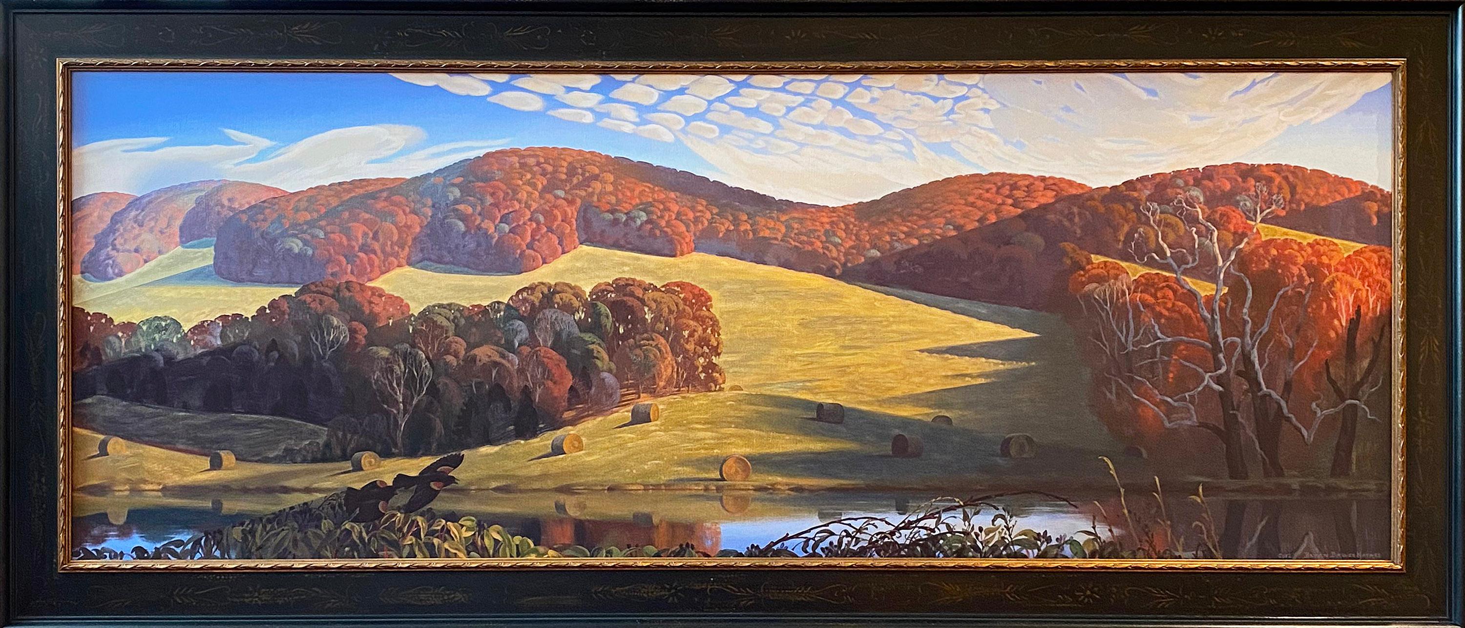 Hills Beyond - Painting by Bryan Dawes Haynes