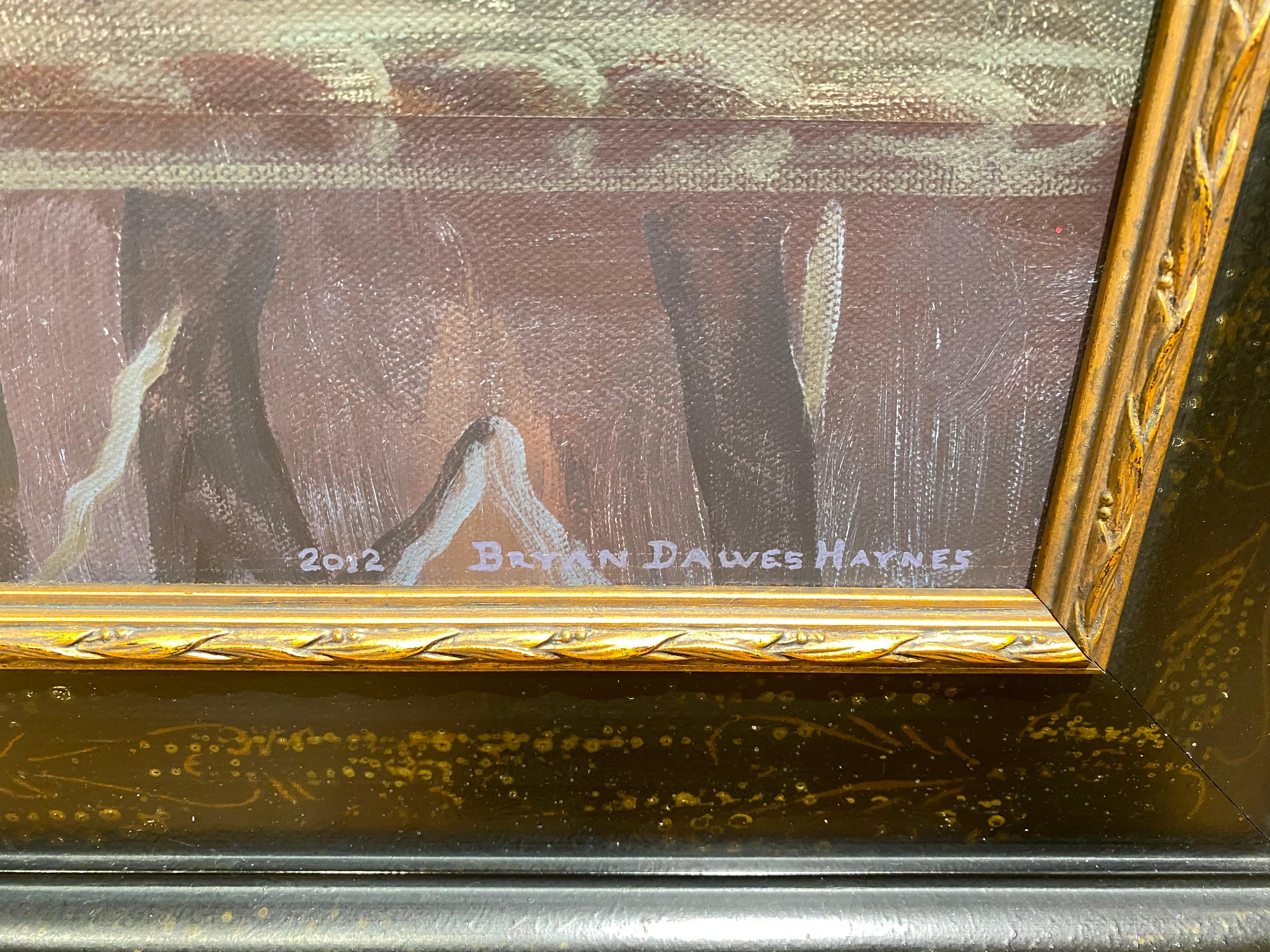 Hills Beyond - American Modern Painting by Bryan Dawes Haynes