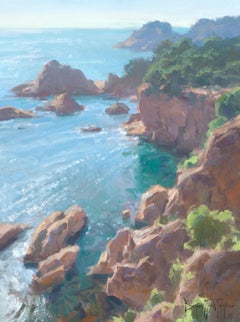 "Costa Brava" Óleo moderno impresionista español