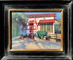 Modern Impressionist California Seascape "A Weekend Day At Crystal Cove"