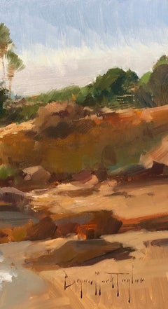 Modern Impressionist California Seascape "Low Tide Afternoon"