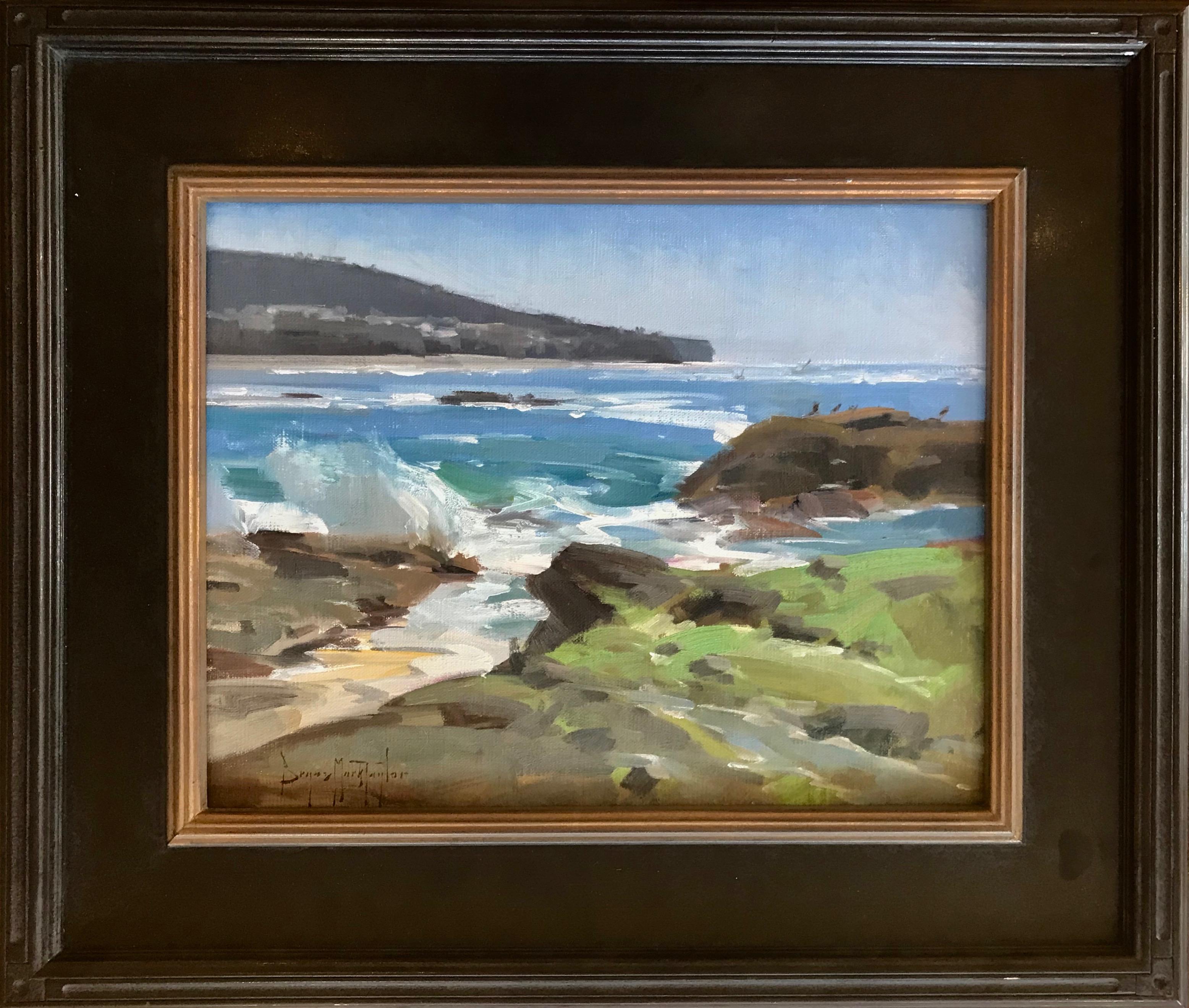 Modern Impressionist California Seascape 