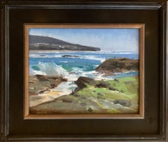 Modern Impressionist California Seascape "Montage Tide Pools"